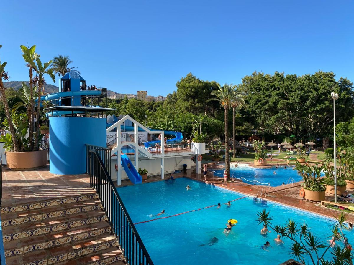 Modern Sea View Studio In Benal Beach Benalmádena Kültér fotó